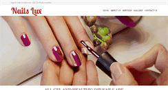 Desktop Screenshot of nailslux.com